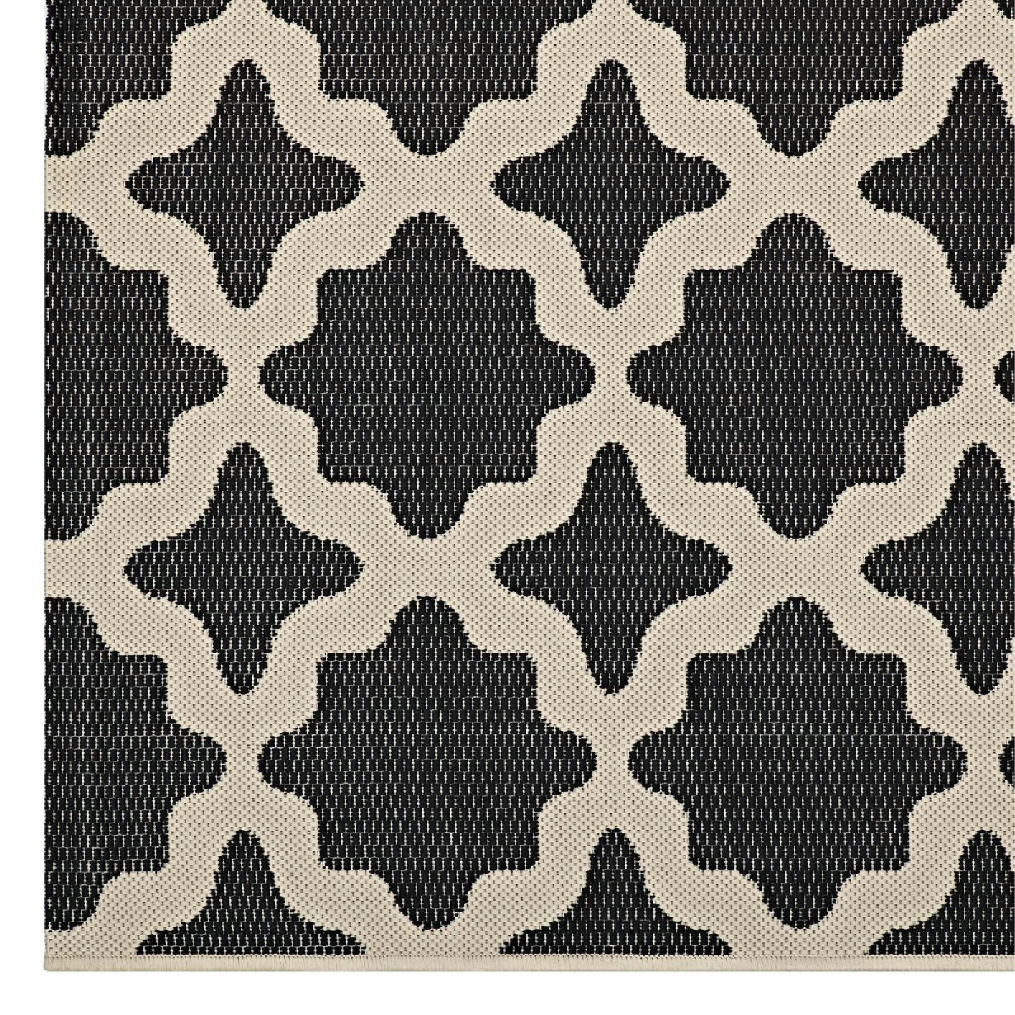 Cerelia Moroccan Trellis Indoor and Outdoor 5x8 Area Rug