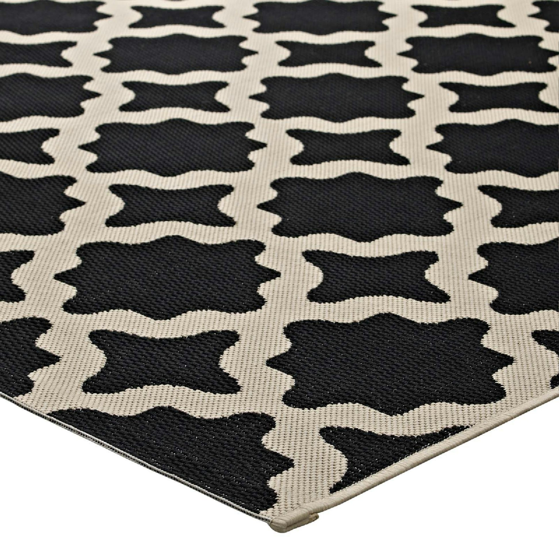 Cerelia Moroccan Trellis Indoor and Outdoor 5x8 Area Rug
