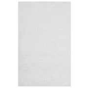 Enyssa Solid 5x8 Shag Area Rug - Ivory White