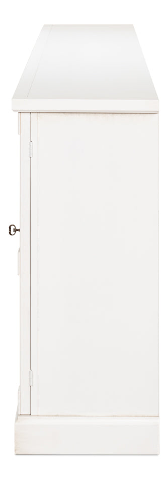 Luciana 6 Cane Dr Buffet,112",Cortina Wh by Sarreid Ltd - view 9