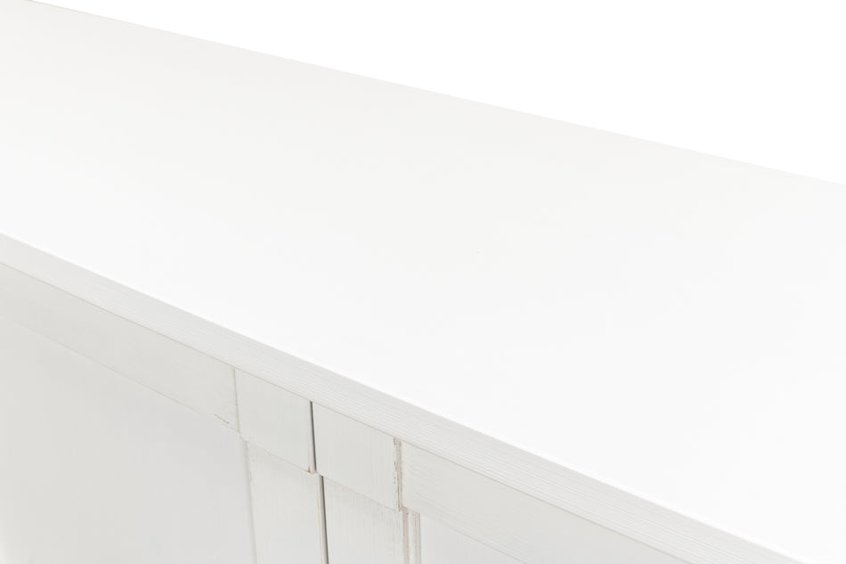 Luciana 6 Wood Dr Buffet,112",Cortina Wh by Sarreid Ltd - view 5