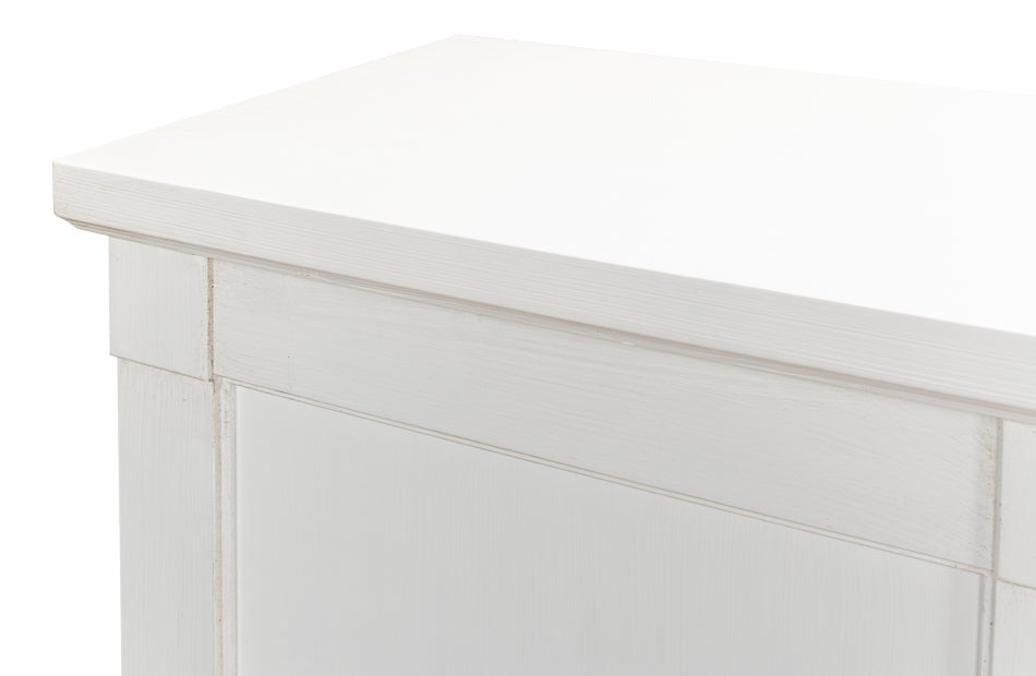 Luciana 6 Wood Dr Buffet,112",Cortina Wh by Sarreid Ltd - view 6