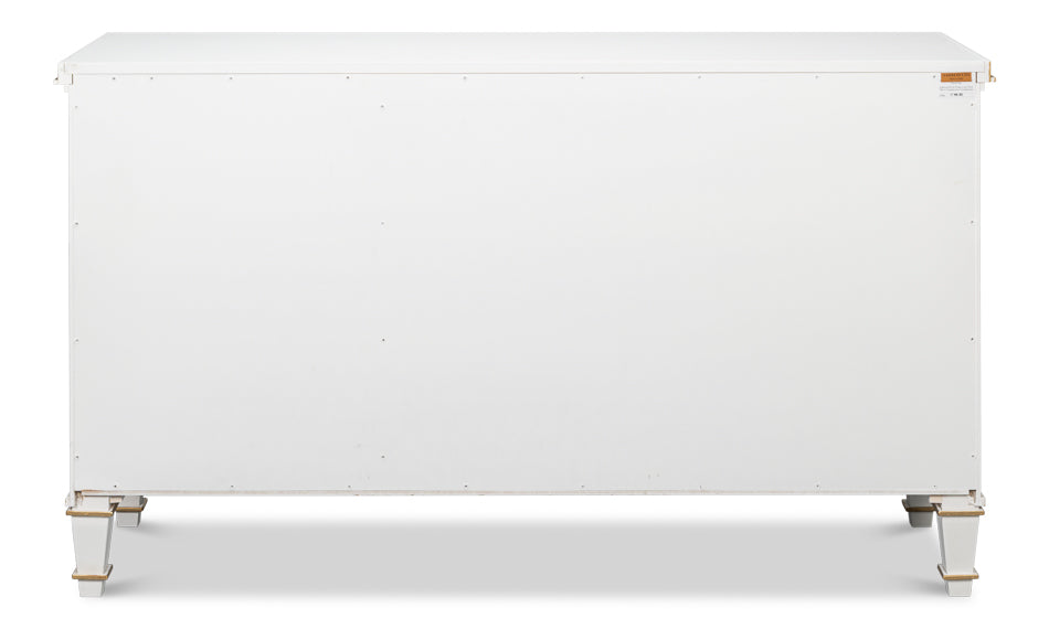 Louis Xvi Buffet,Cotina White by Sarreid Ltd - view 8