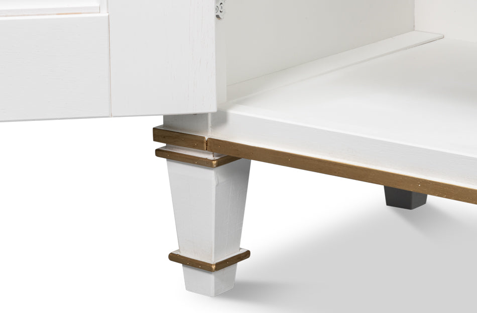 Louis Xvi Buffet,Cotina White by Sarreid Ltd - view 12
