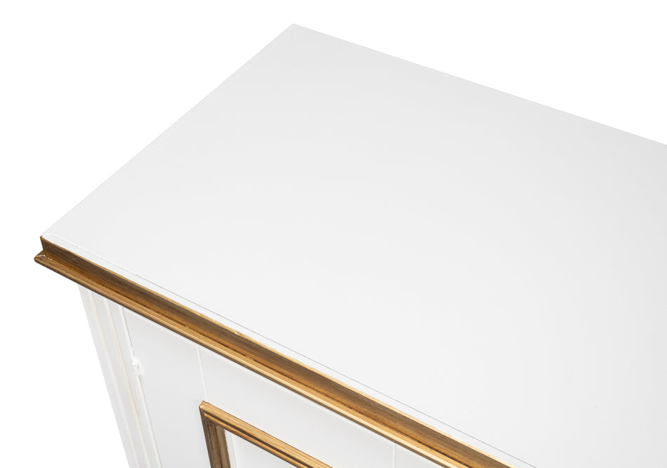 Louis Xvi Buffet,Cotina White by Sarreid Ltd - view 4