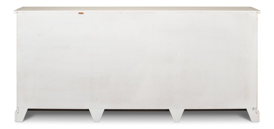 Bellagio Sideboard,96", White/White by Sarreid Ltd - view 8