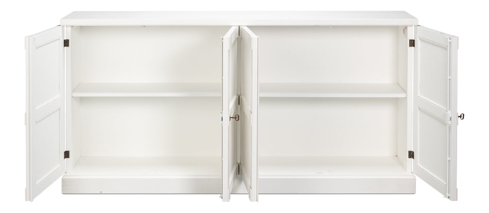 Lionisio Buffet,75",Cortinawht,Wood Drs by Sarreid Ltd - view 3