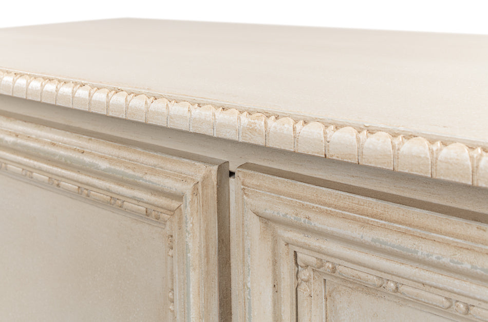 2 Door Sideboard, Bright Lime White by Sarreid Ltd - view 12