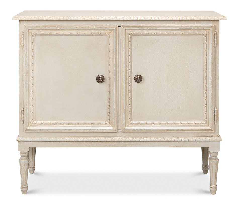 2 Door Sideboard, Bright Lime White by Sarreid Ltd - view 2