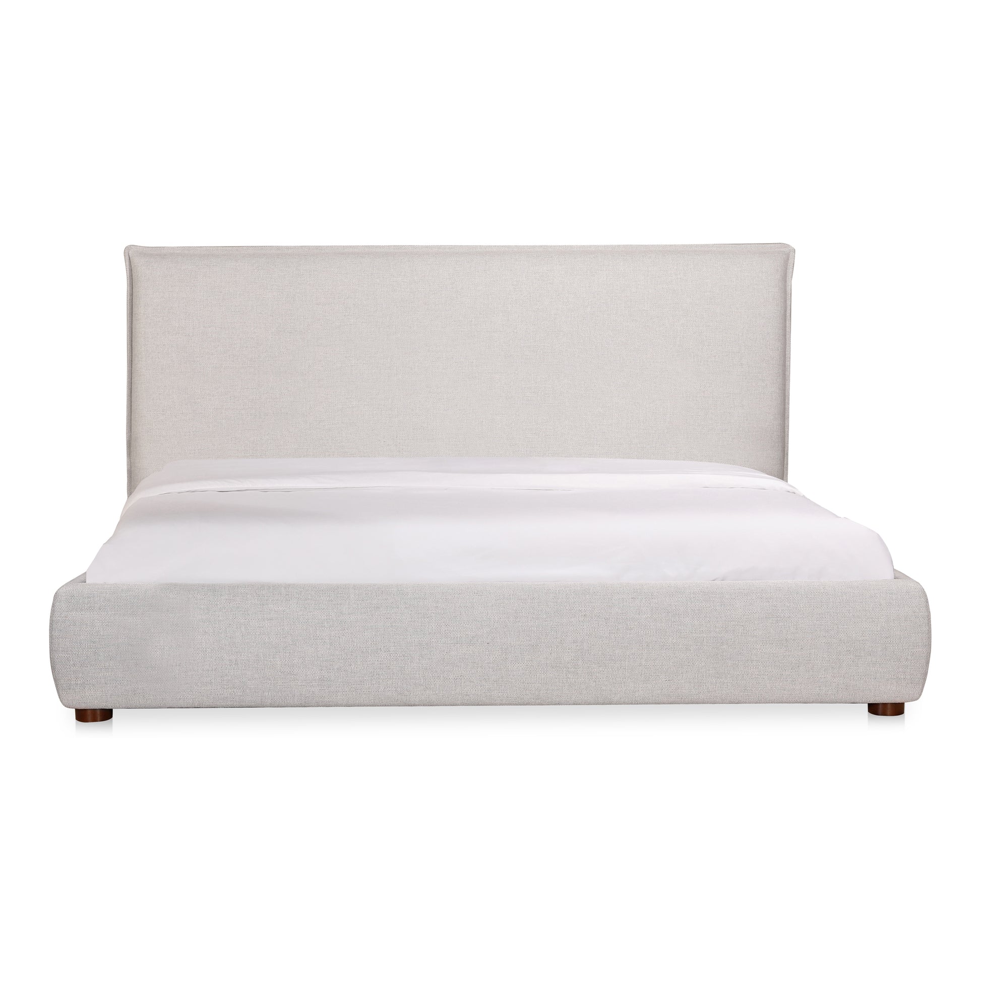 Luzon Queen Bed Light Grey by Moe's Home Collection