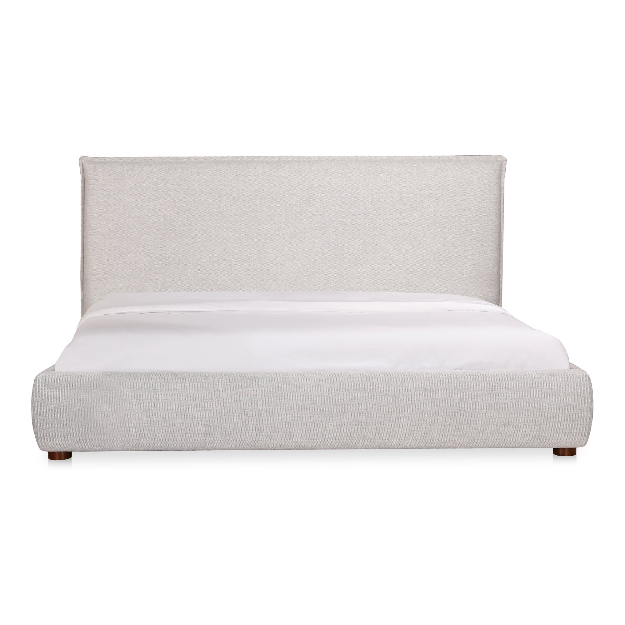 Luzon Queen Bed Light Grey by Moe's Home Collection