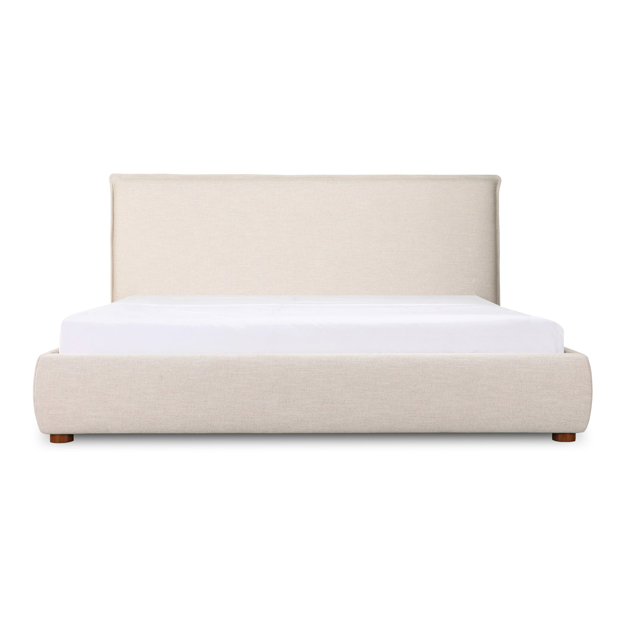 Luzon King Bed Wheat by Moe's Home Collection