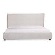 Luzon King Bed Light Grey by Moe's Home Collection