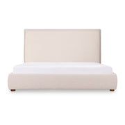 Luzon King Bed Tall Headboard Wheat by Moe's Home Collection