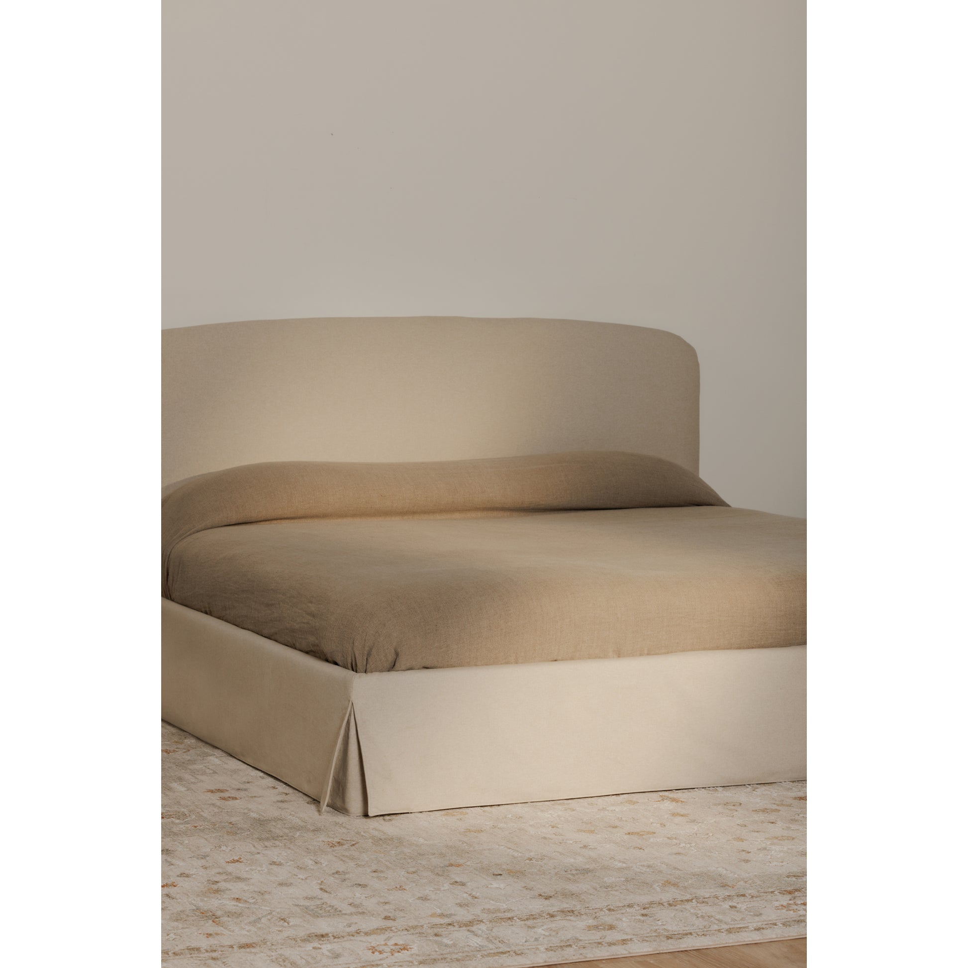 Joan Queen Storage Bed Cream by Moe's Home Collection - view 2