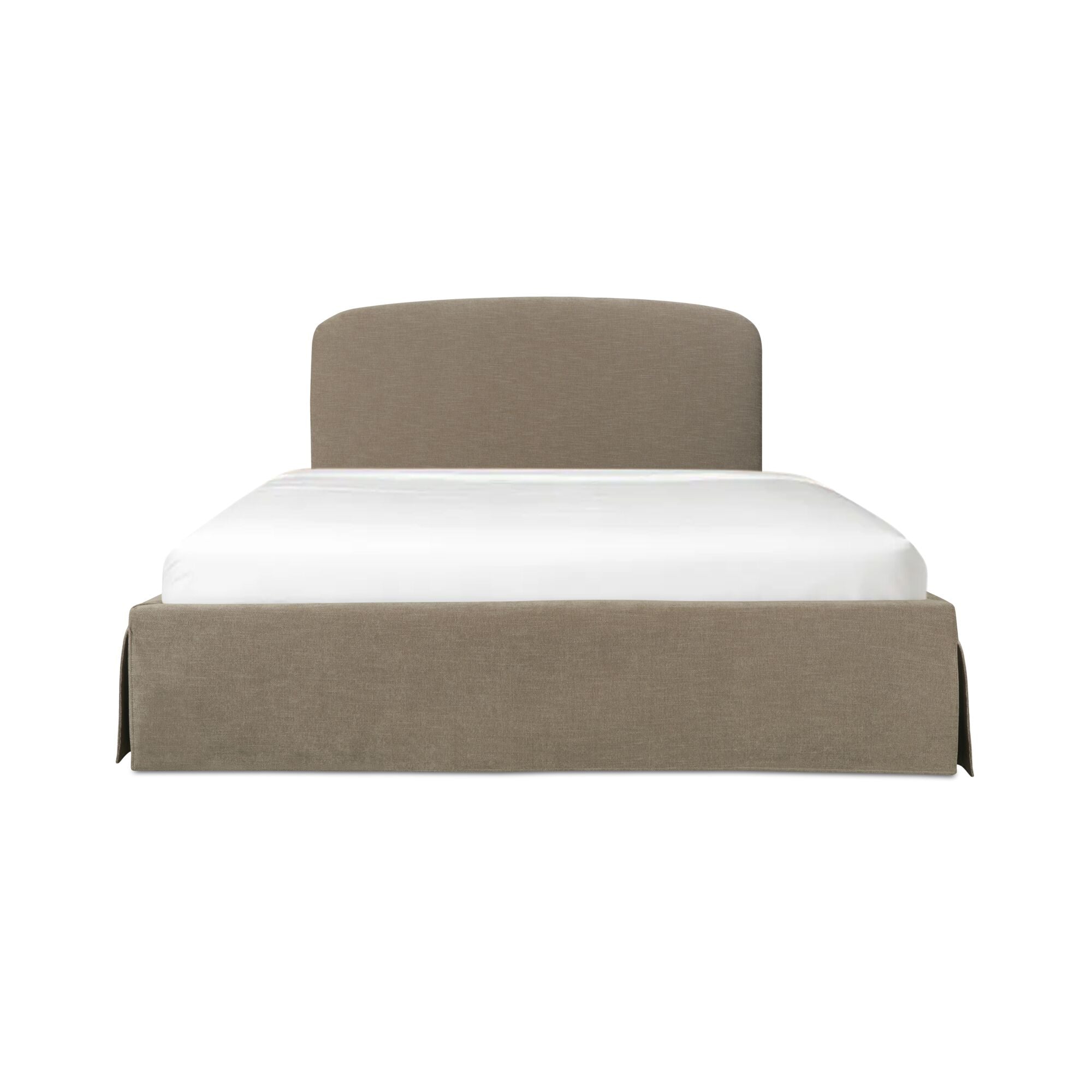 Joan Queen Storage Bed Taupe by Moe's Home Collection