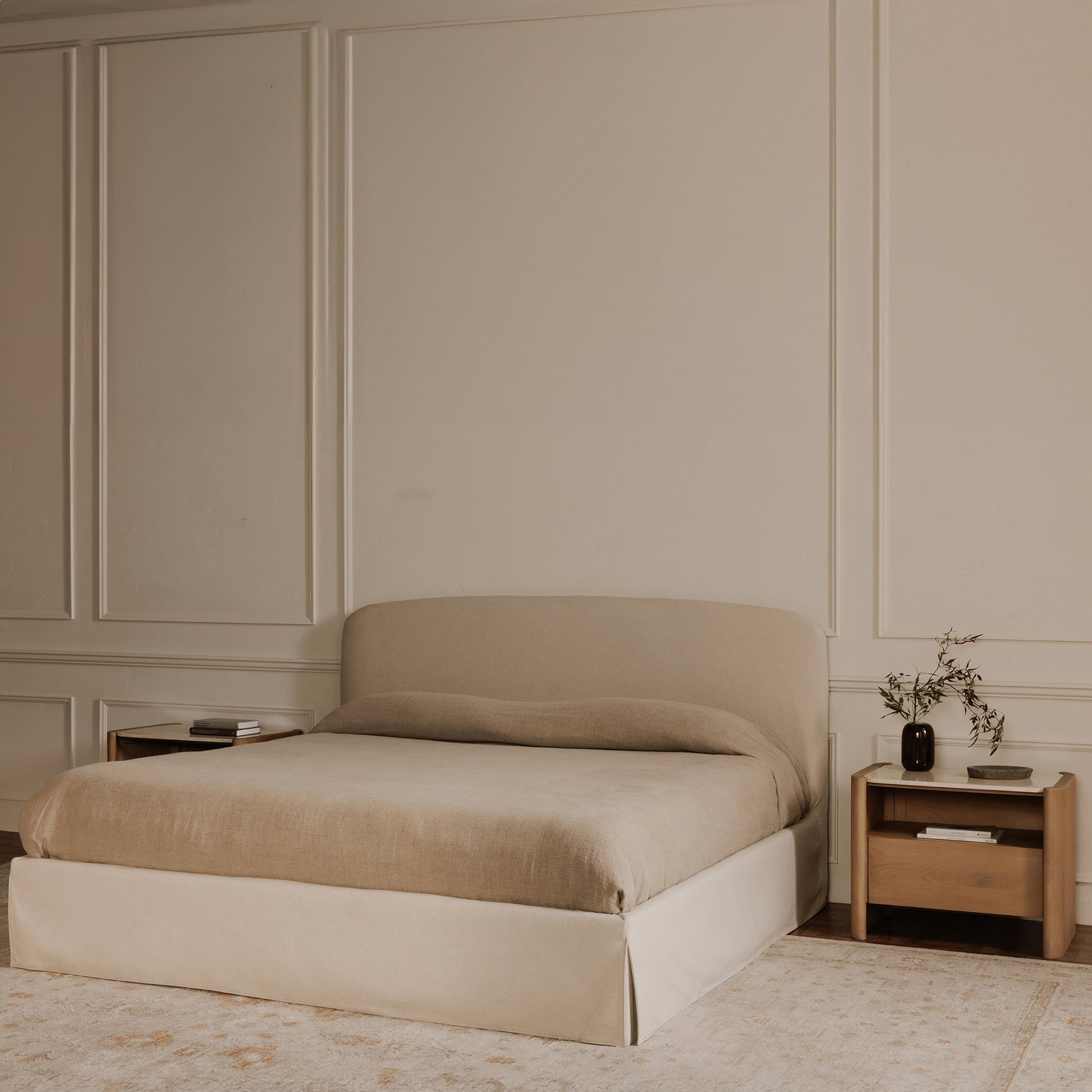 Joan King Storage Bed Cream by Moe's Home Collection - view 6