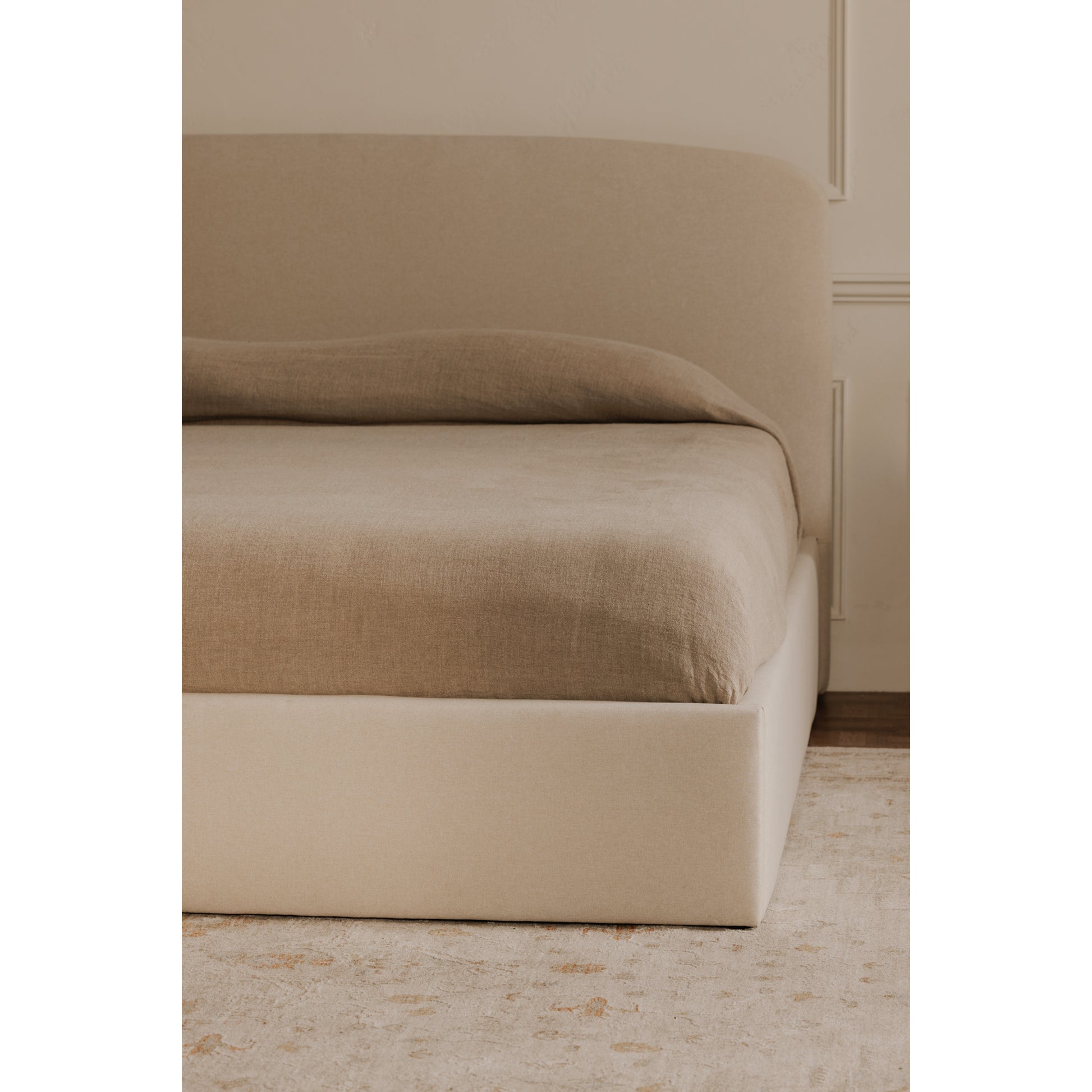 Joan King Storage Bed Cream by Moe's Home Collection - view 3