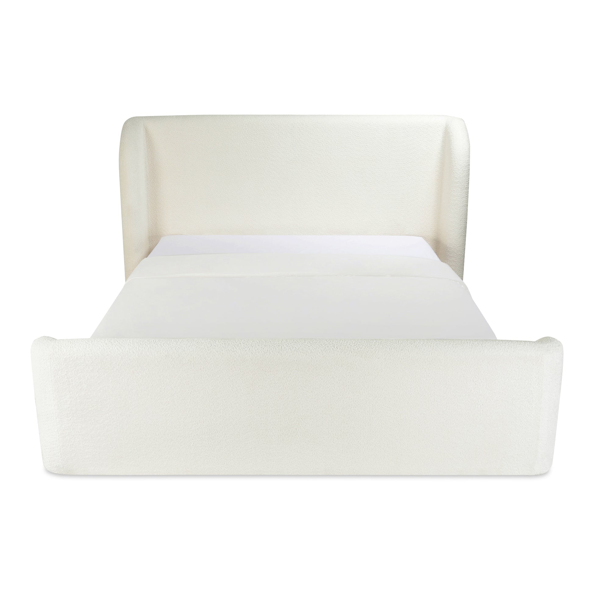 Sophia Queen Storage Bed Cream by Moe's Home Collection