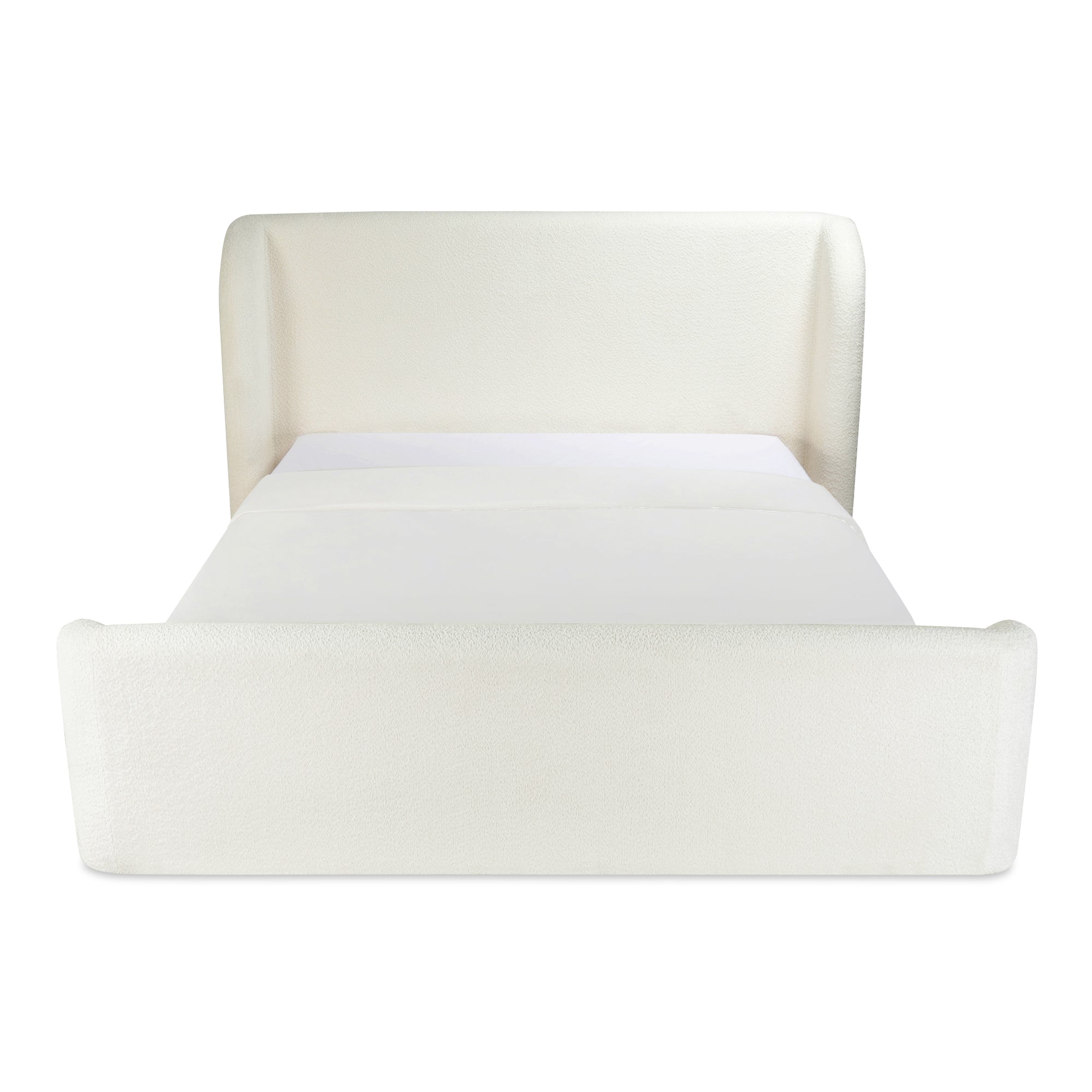 Sophia Queen Storage Bed Cream by Moe's Home Collection