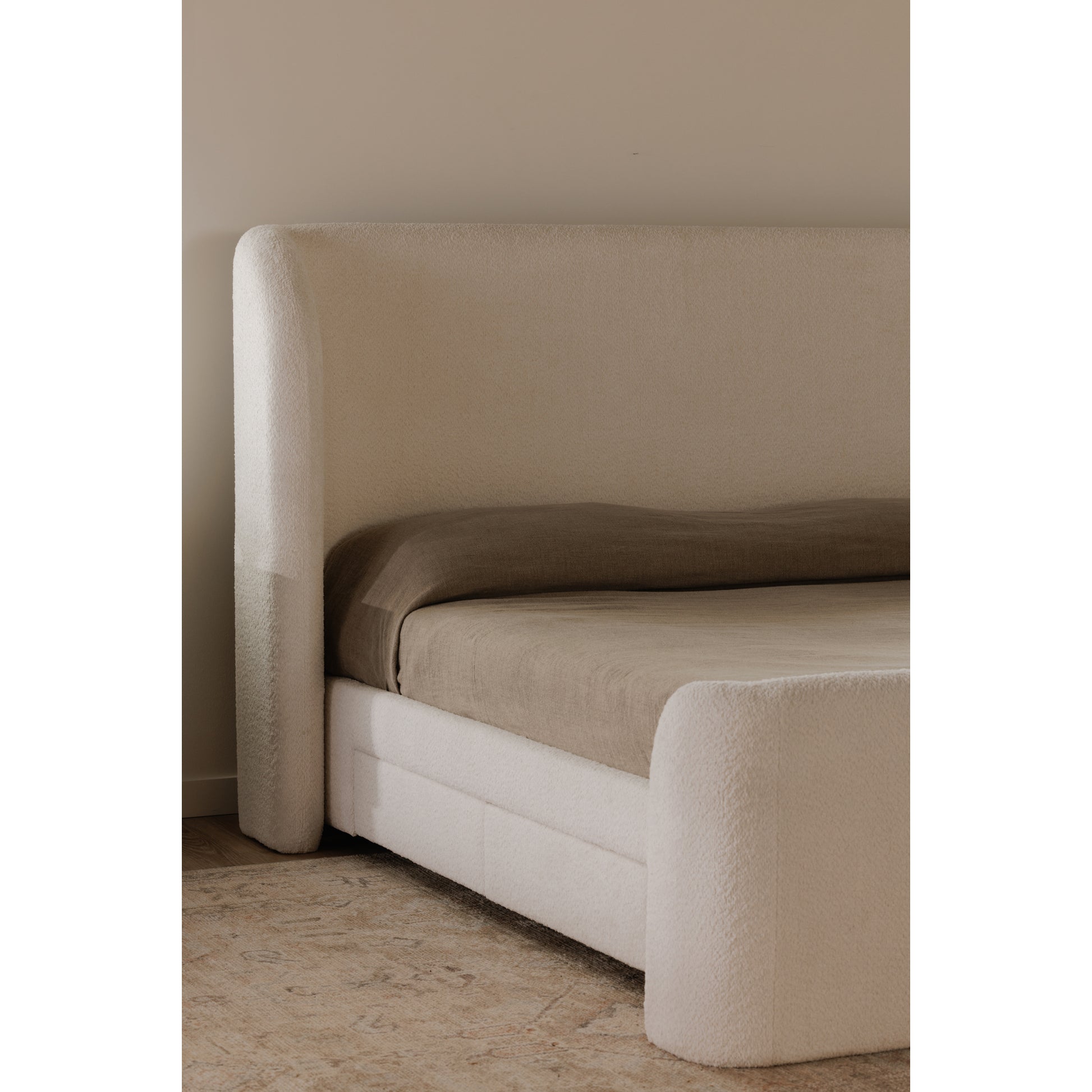 Sophia King Storage Bed Cream by Moe's Home Collection - view 2