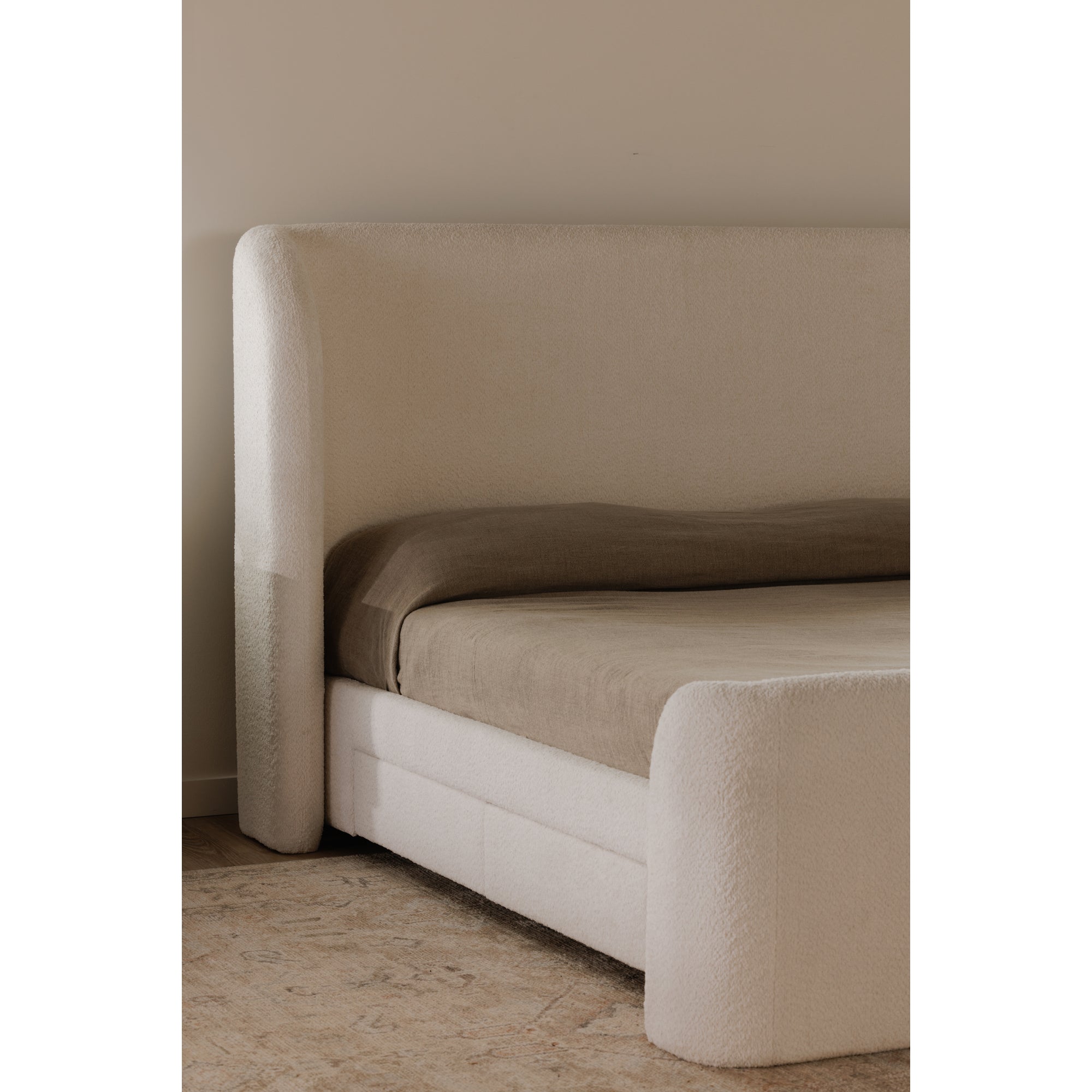 Sophia King Storage Bed Cream by Moe's Home Collection - view 2