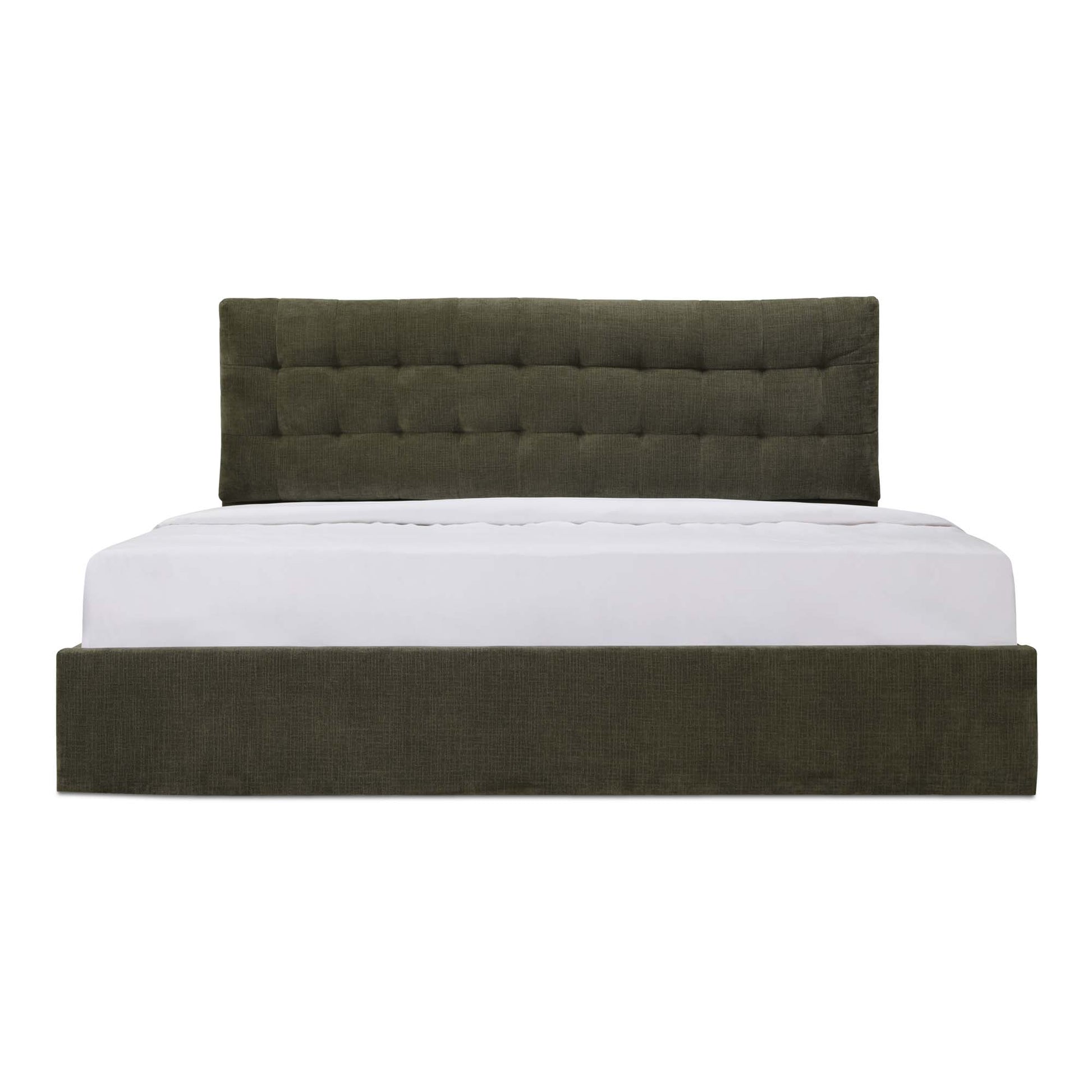 Sebastion King Storage Bed Green by Moe's Home Collection