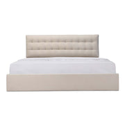 Sebastion Queen Storage Bed Cream by Moe's Home Collection