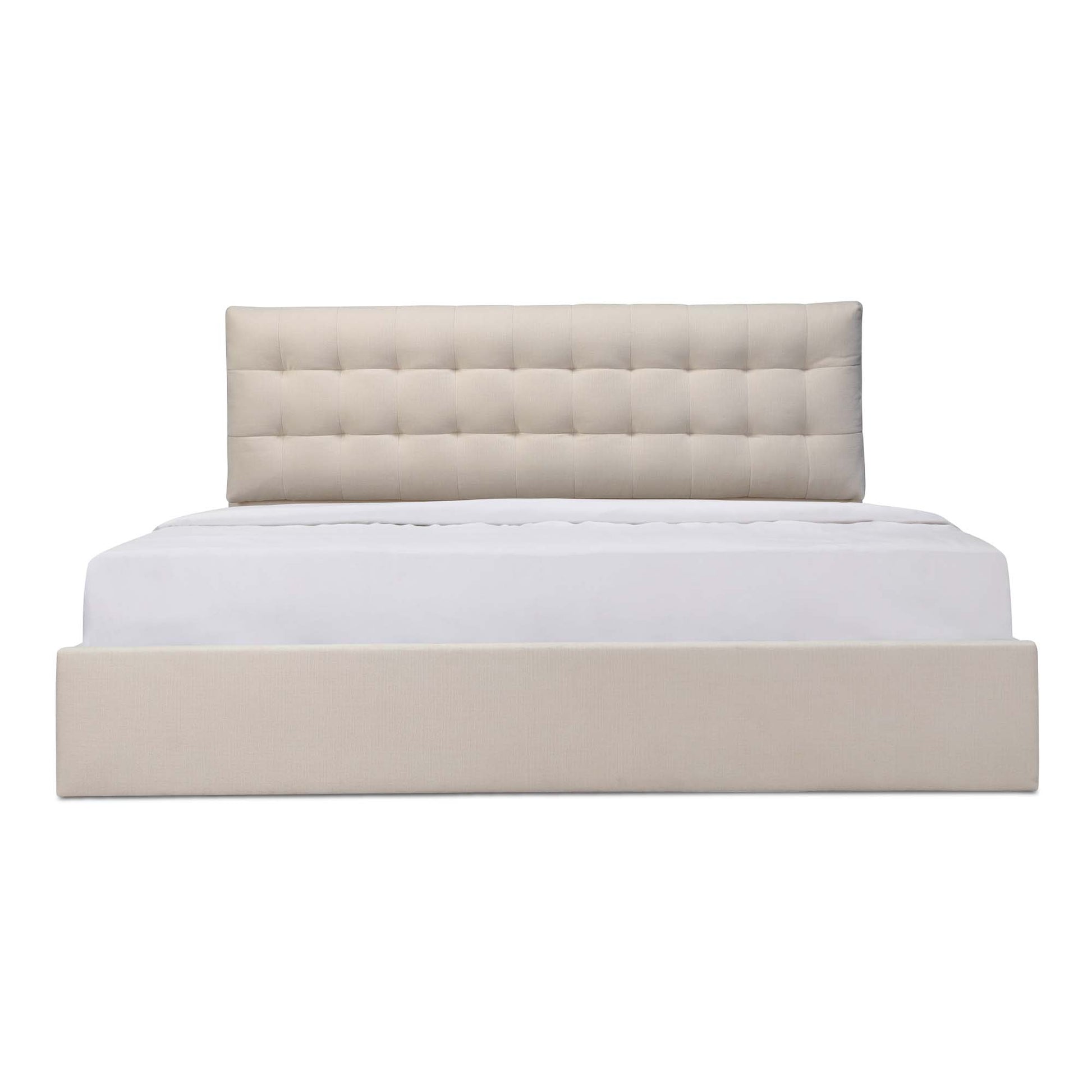 Sebastion Queen Storage Bed Cream by Moe's Home Collection