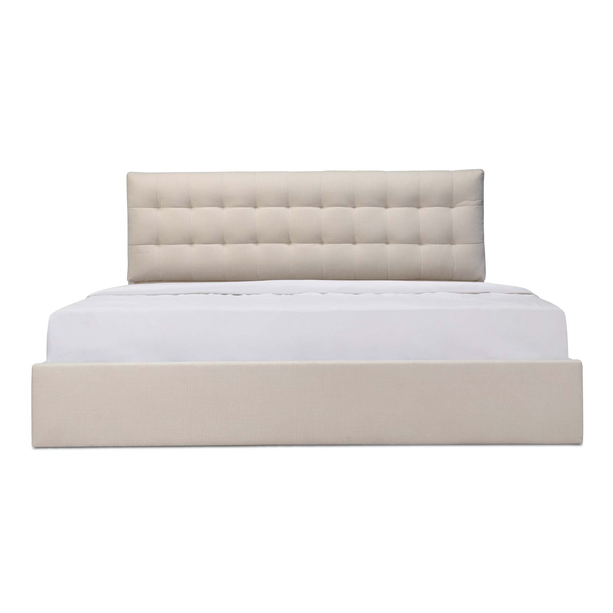 Sebastion Queen Storage Bed Cream by Moe's Home Collection