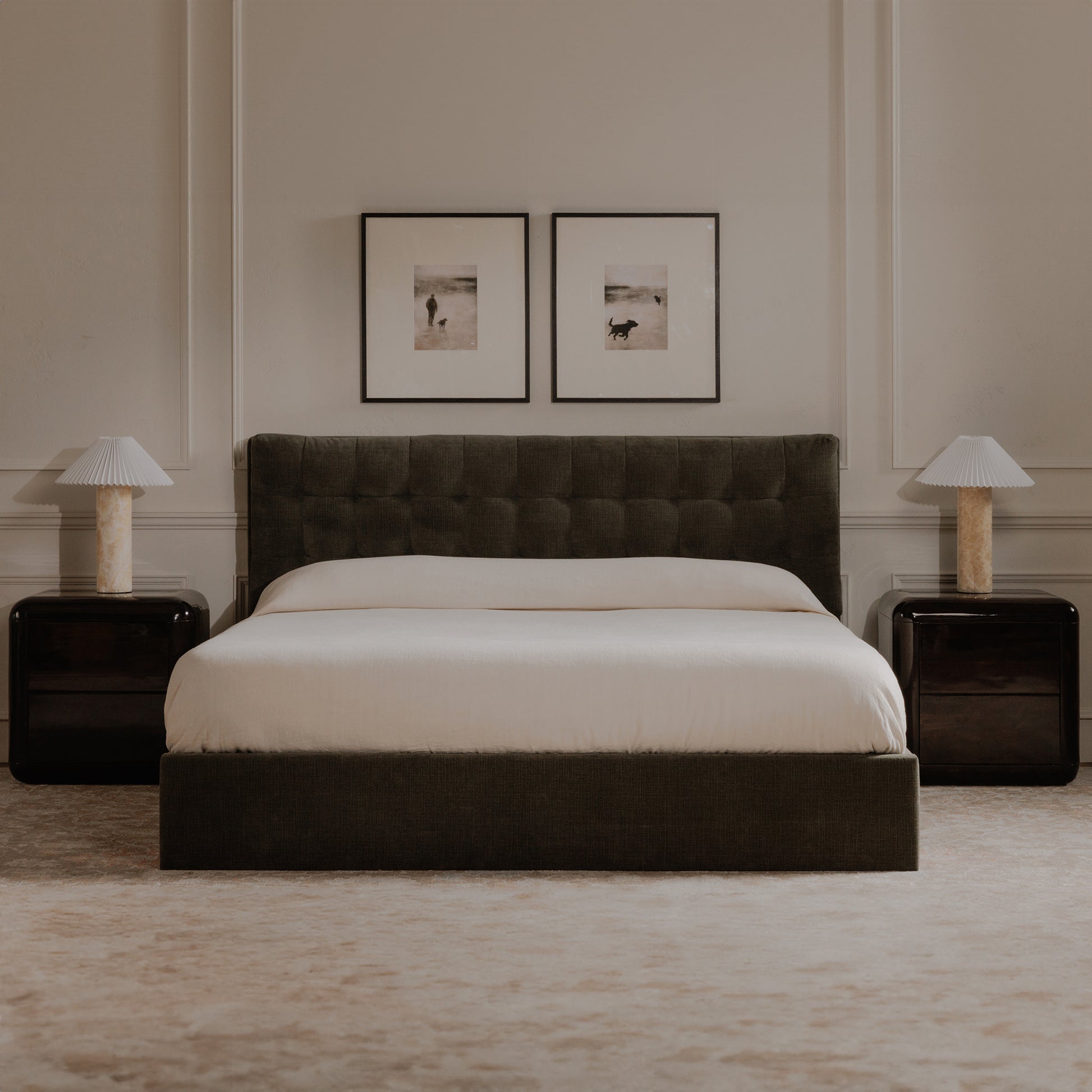 Sebastion Queen Storage Bed Green by Moe's Home Collection - view 3