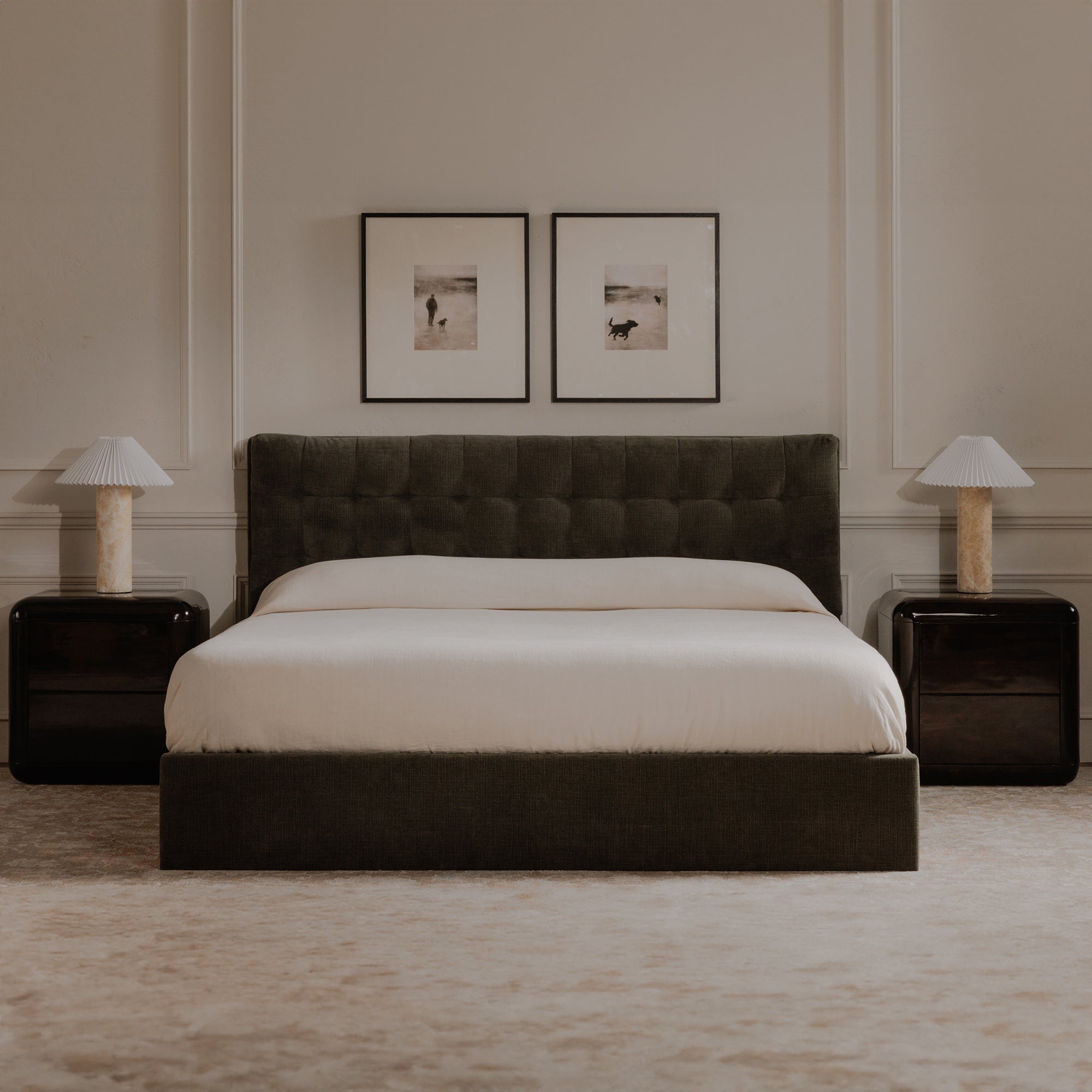 Sebastion Queen Storage Bed Green by Moe's Home Collection - view 3