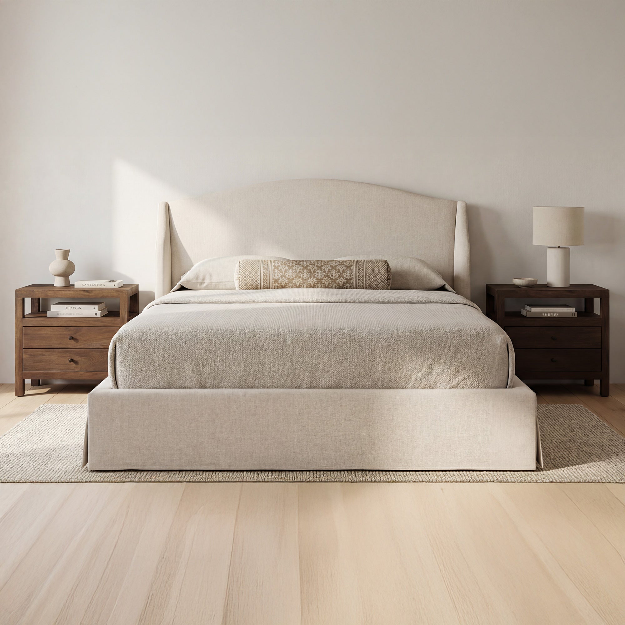 Weston King Storage Bed Cream by Moe's Home Collection - view 2