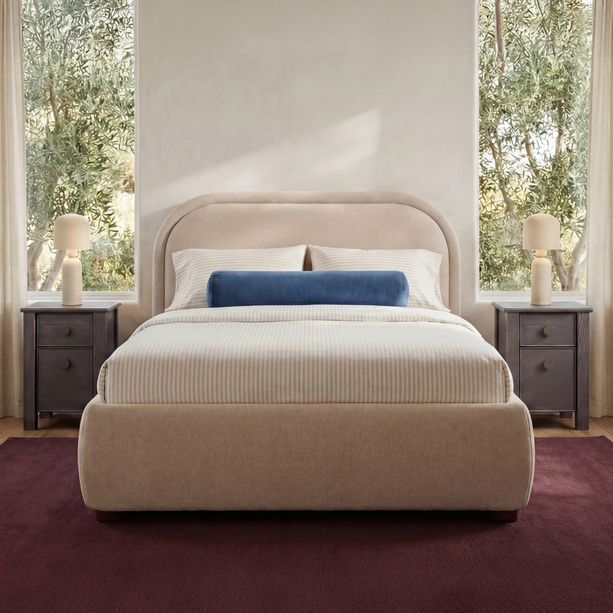 Colin Twin Bed Light Brown by Moe's Home Collection - view 2