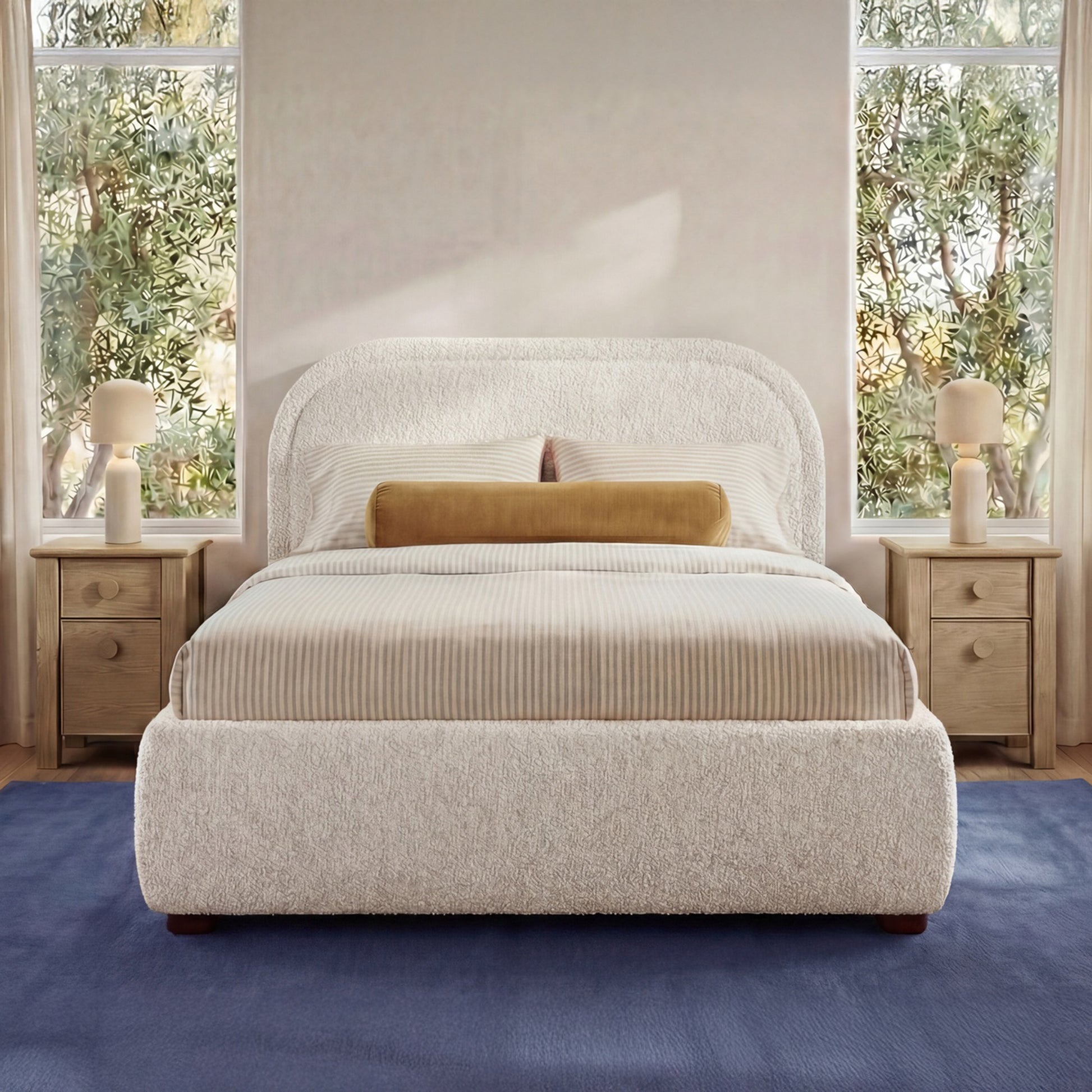 Colin Twin Bed Oatmeal by Moe's Home Collection - view 2