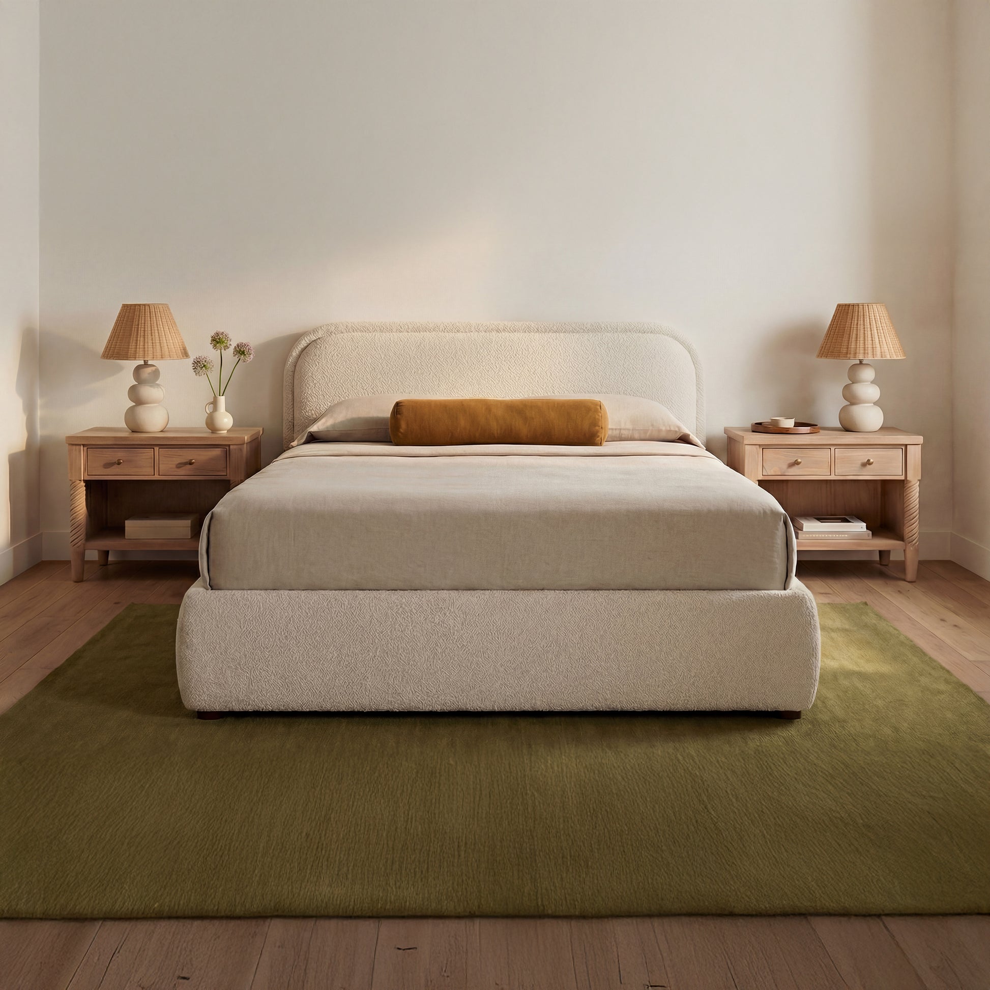 Colin Queen Storage Bed Oatmeal by Moe's Home Collection - view 2