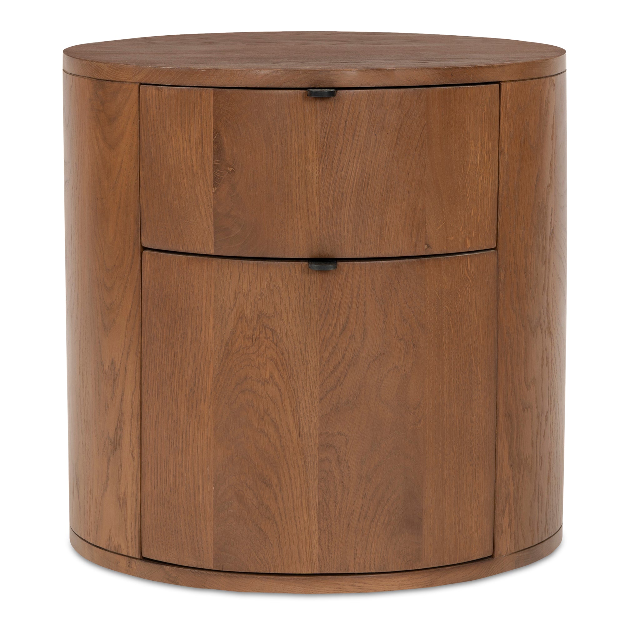 Theo 2 Drawer Nightstand Brown by Moe's Home Collection
