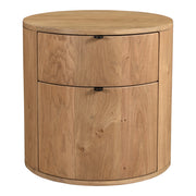 Theo 2 Drawer Nightstand Natural by Moe's Home Collection