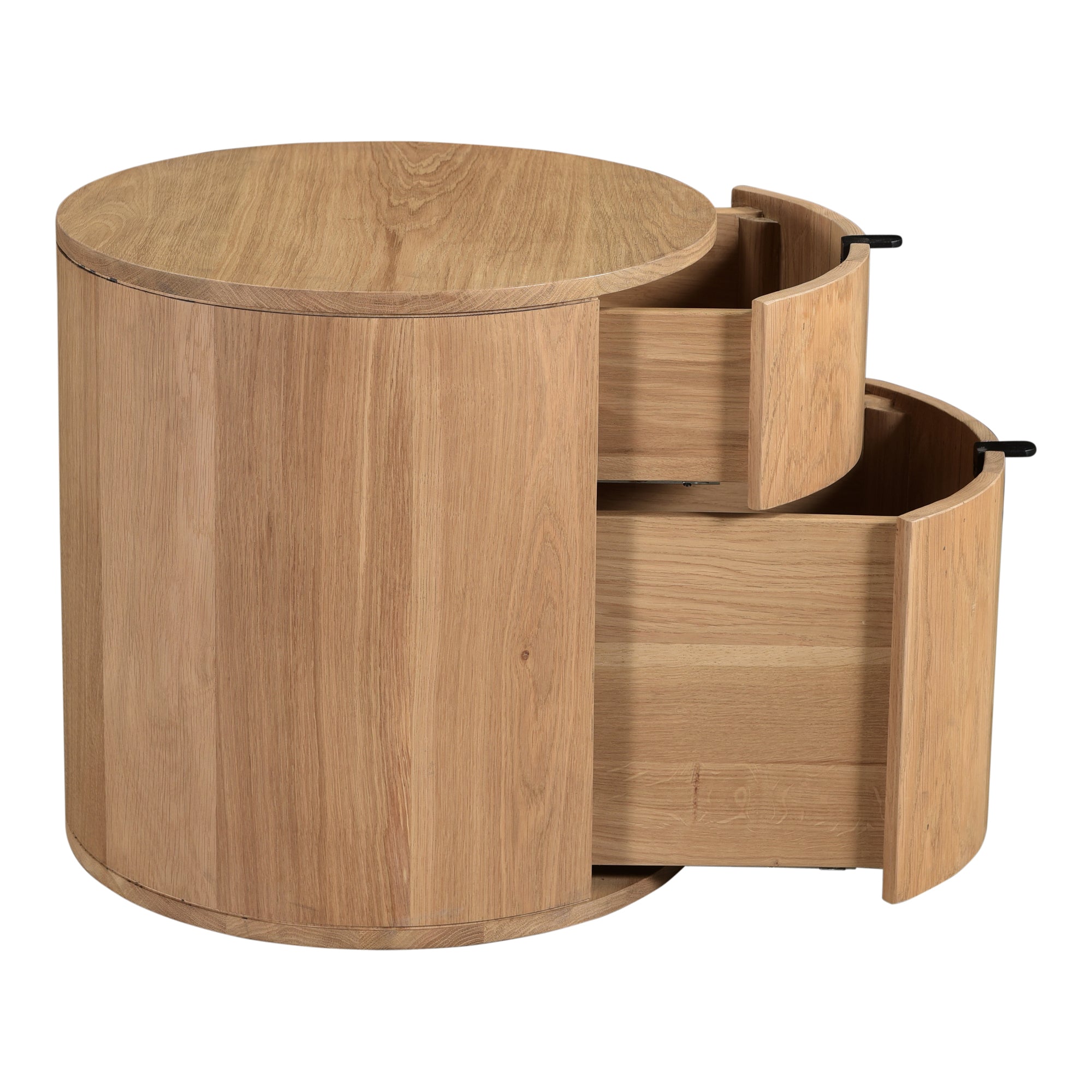 Theo 2 Drawer Nightstand Natural by Moe's Home Collection - view 6