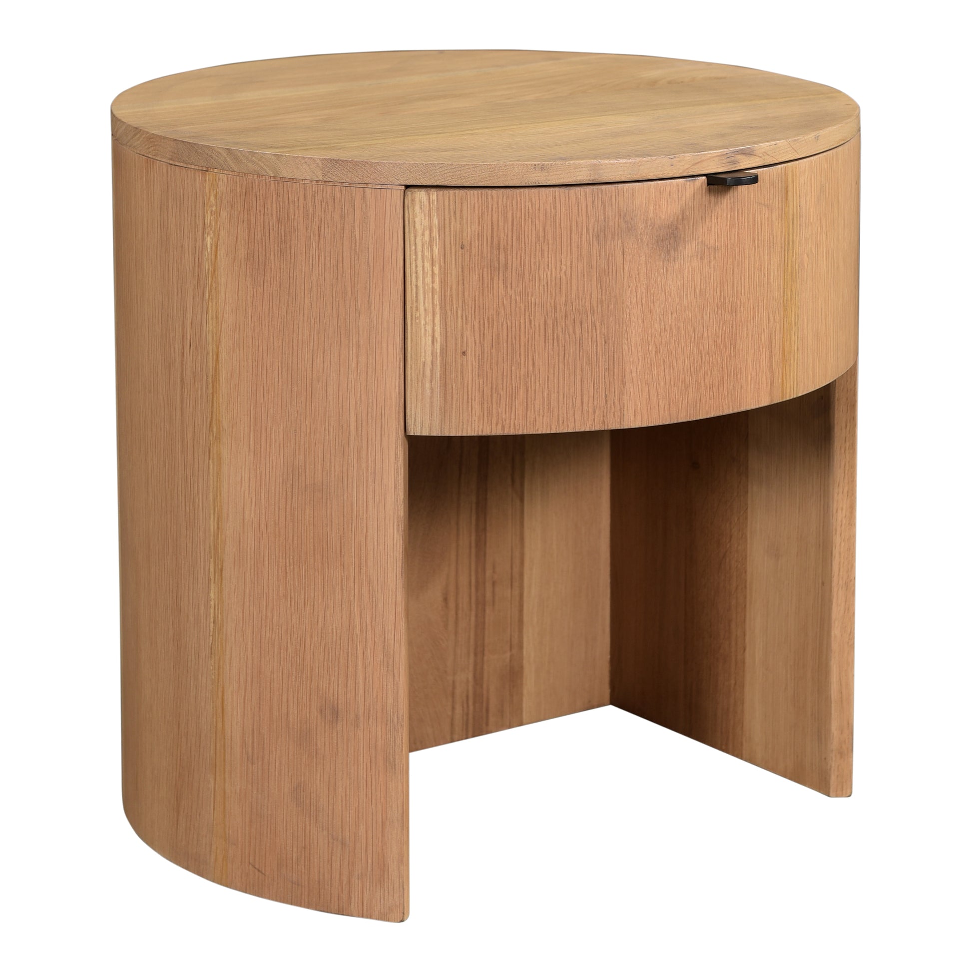 Theo 1 Drawer Nightstand Natural by Moe's Home Collection - view 2
