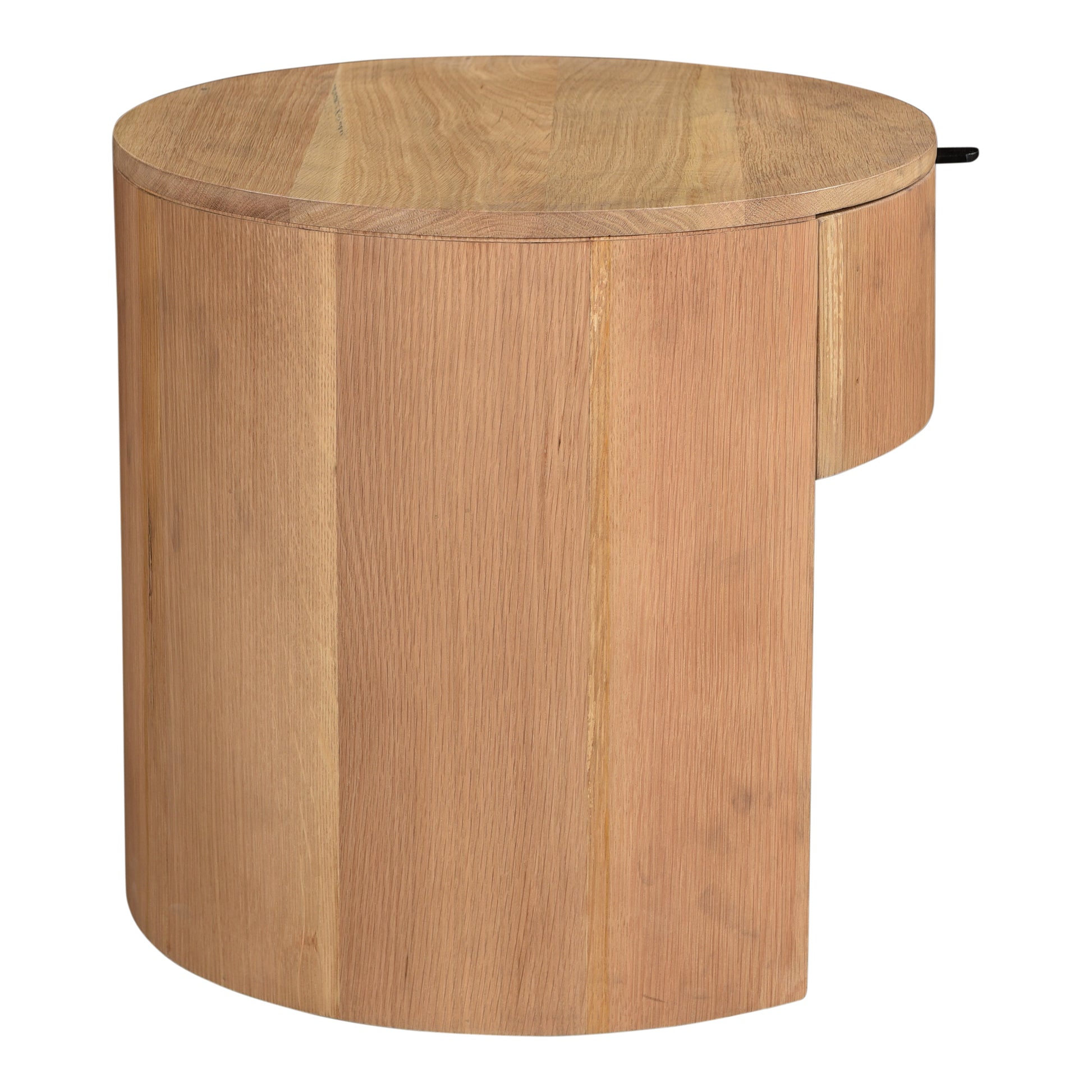 Theo 1 Drawer Nightstand Natural by Moe's Home Collection - view 3