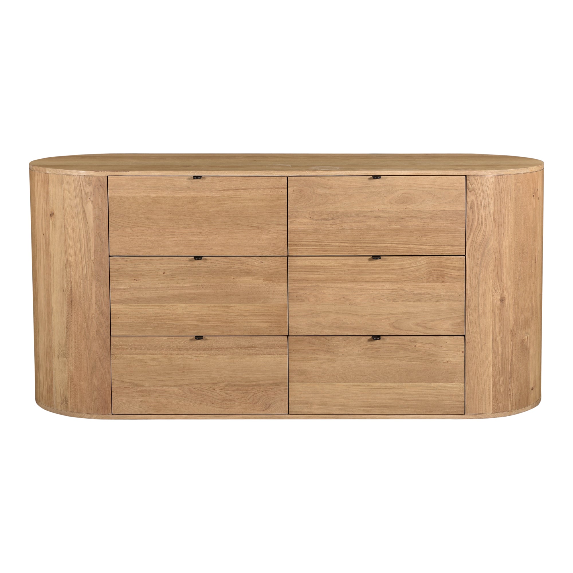 Theo 6 Drawer Dresser Natural by Moe's Home Collection