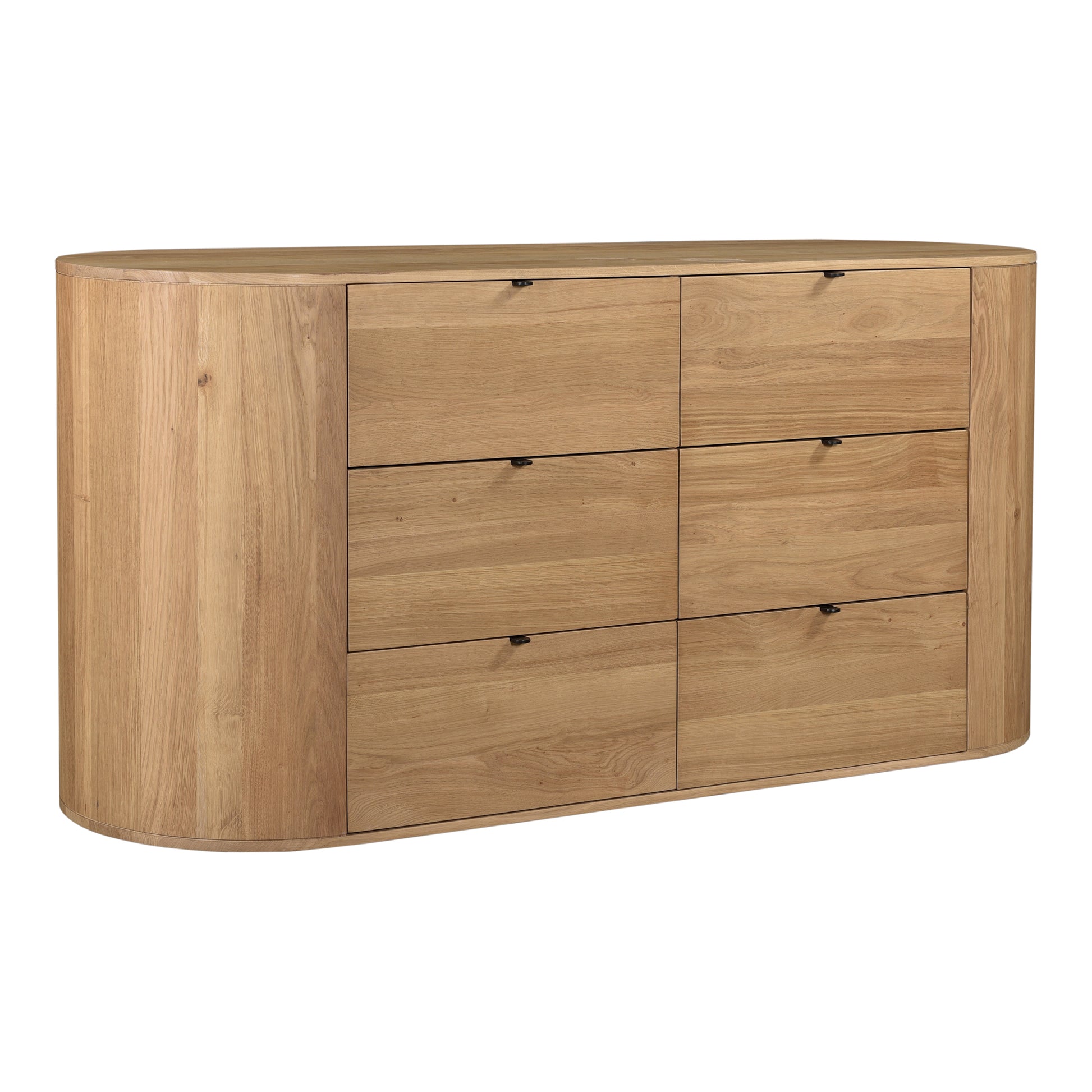 Theo 6 Drawer Dresser Natural by Moe's Home Collection - view 2