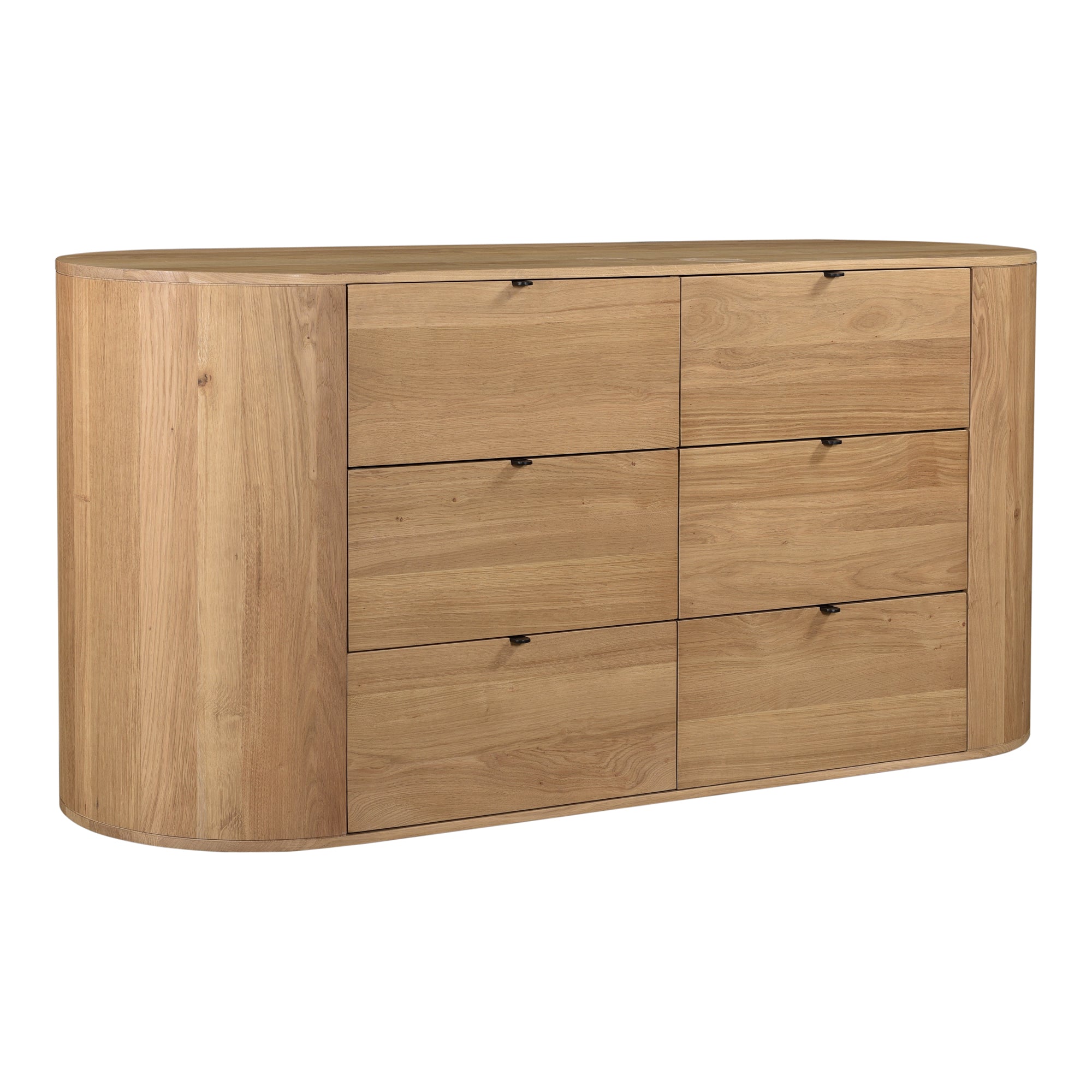 Theo 6 Drawer Dresser Natural by Moe's Home Collection - view 2