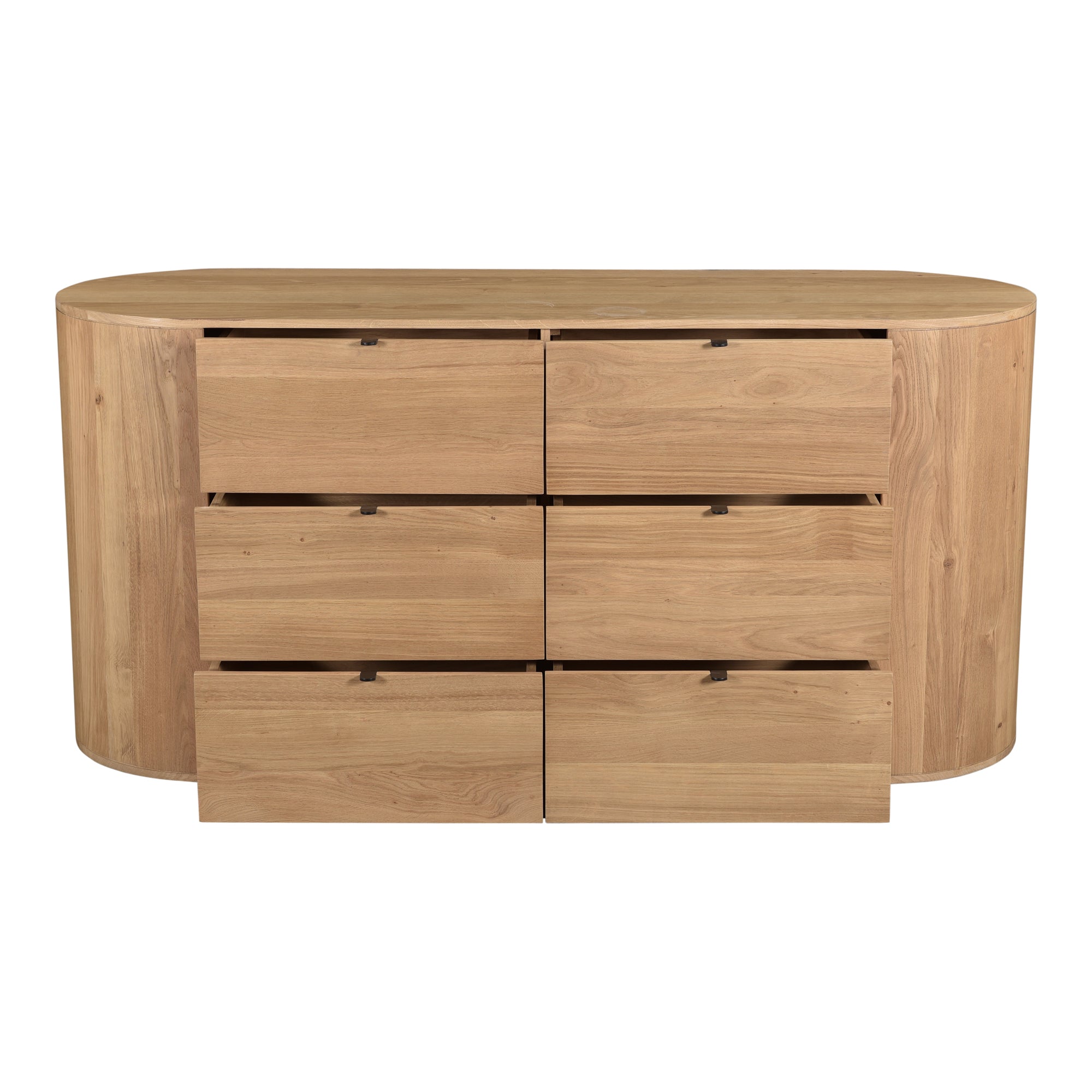 Theo 6 Drawer Dresser Natural by Moe's Home Collection - view 4