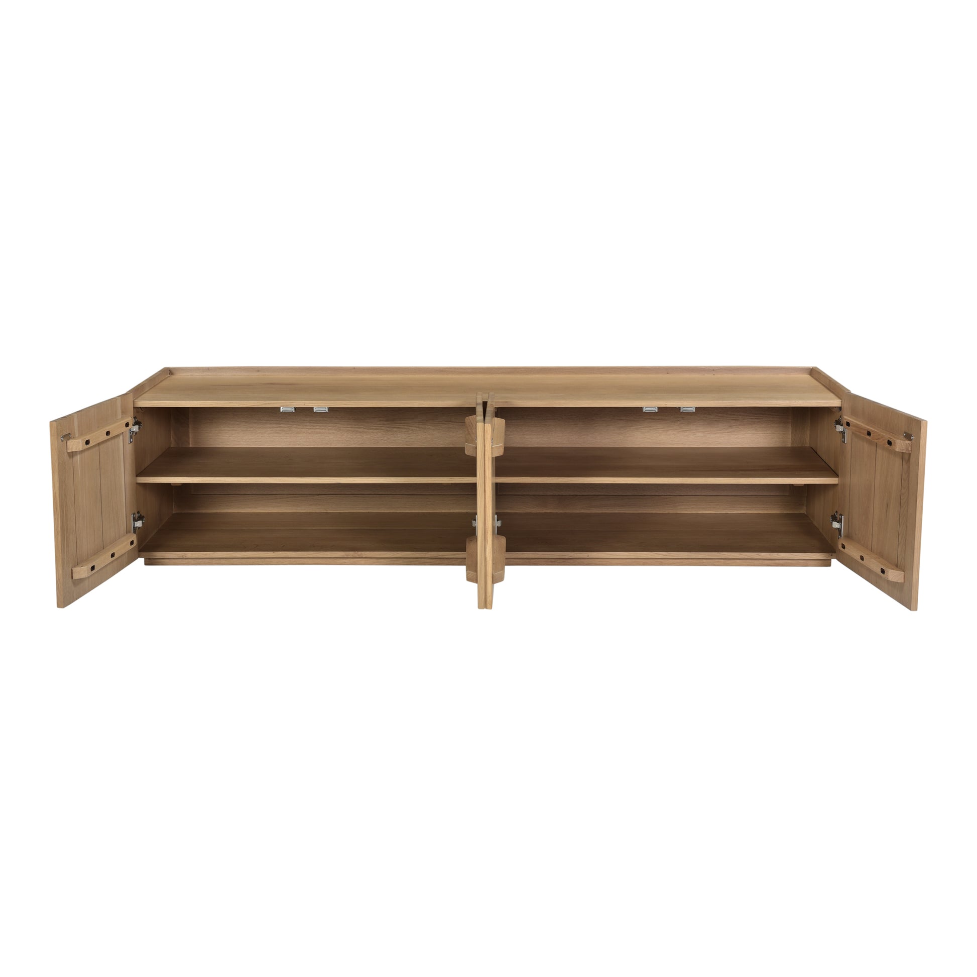 Plank Media Cabinet Natural by Moe's Home Collection - view 4
