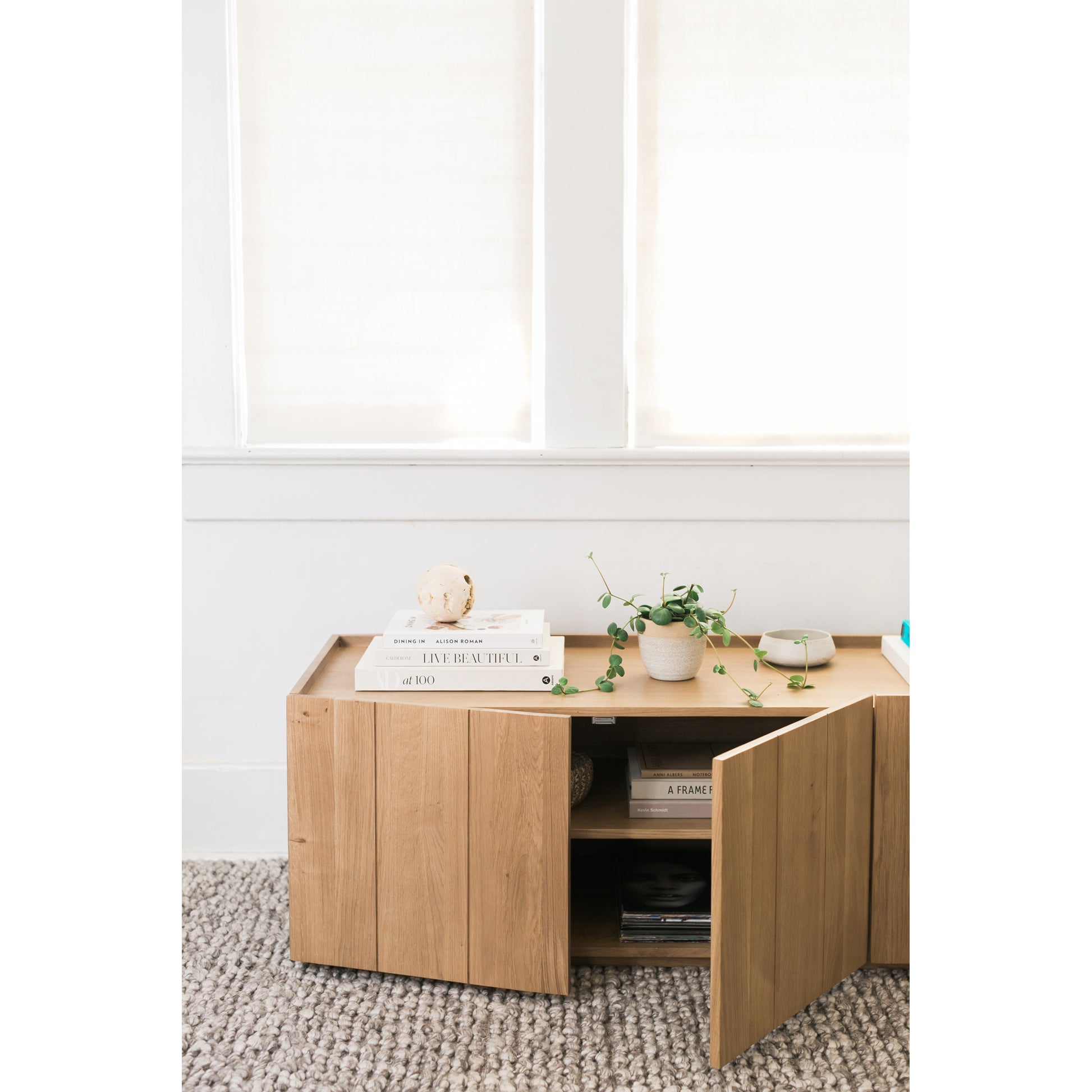 Plank Media Cabinet Natural by Moe's Home Collection - view 8