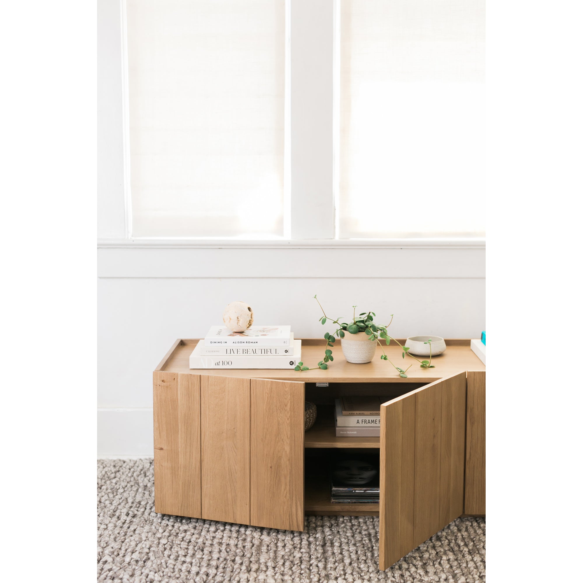 Plank Media Cabinet Natural by Moe's Home Collection - view 8