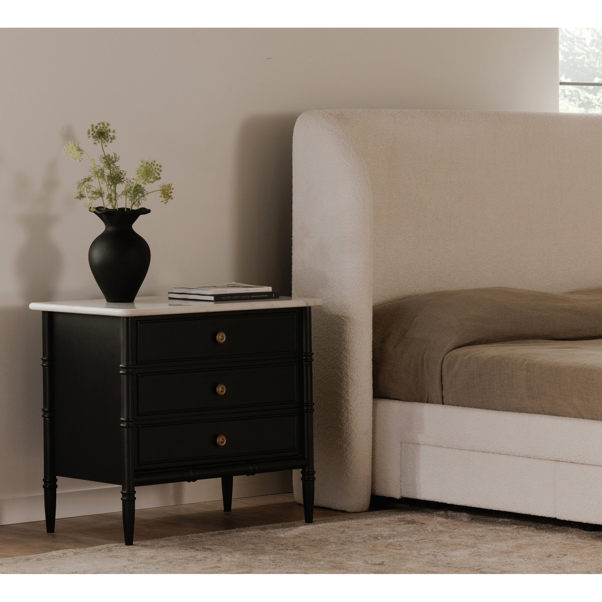 Eleanor Nightstand Black by Moe's Home Collection - view 2