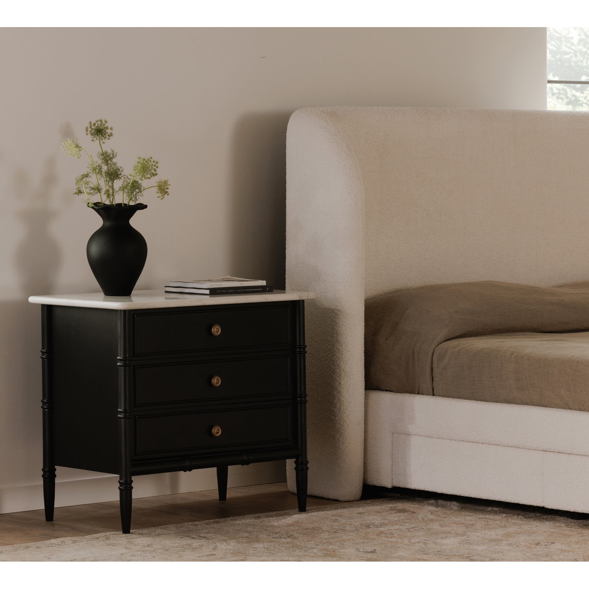 Eleanor Nightstand Black by Moe's Home Collection - view 2